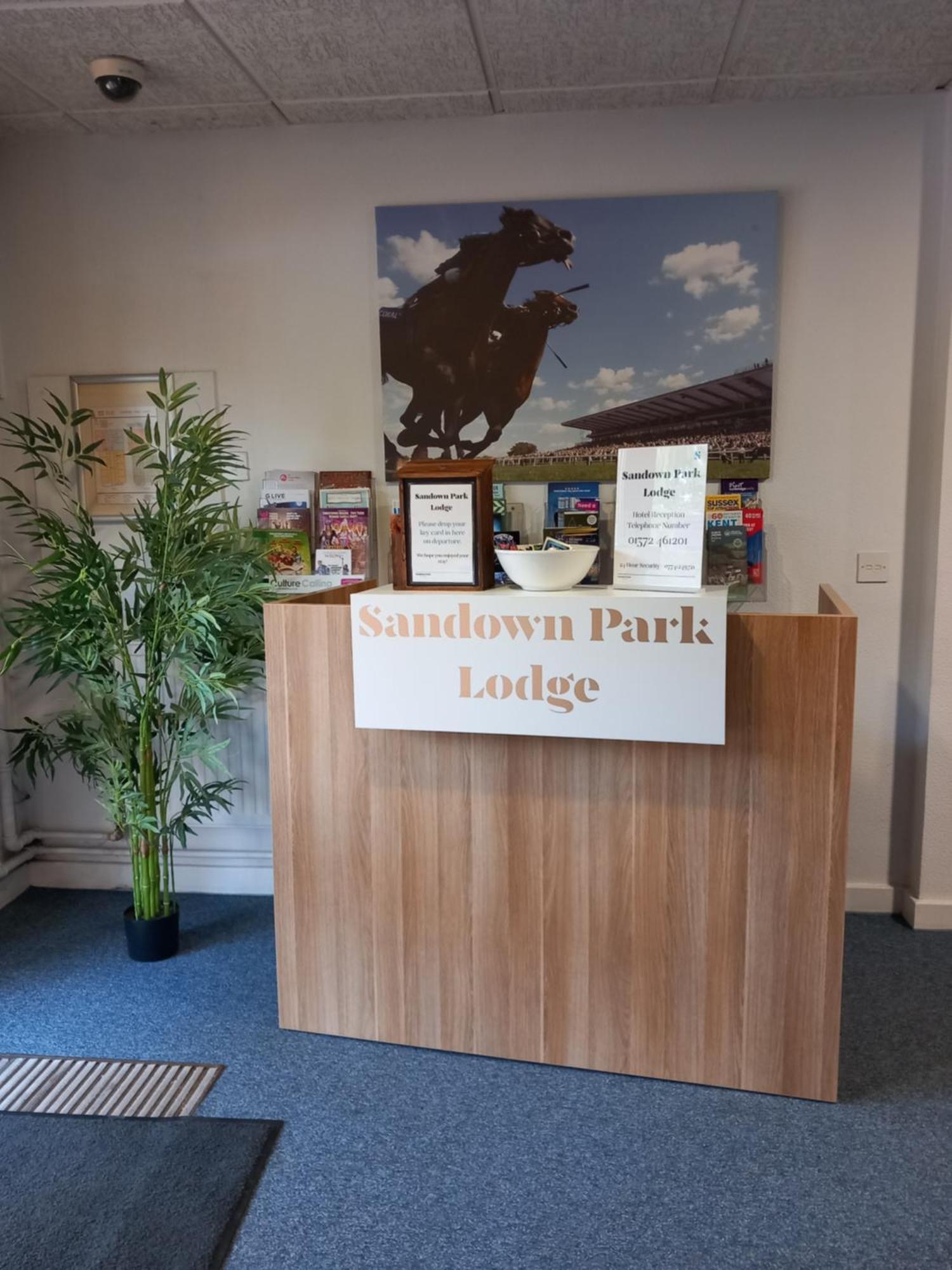 אשר Sandown Park Lodge מראה חיצוני תמונה